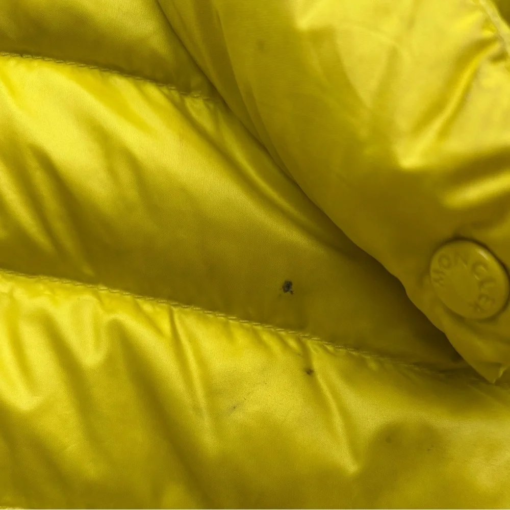Moncler Citrine Kids Down Vest, size 12 - Picture 7 of 14